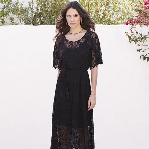Johnny Was Dresses & Skirts - JOHNNY WAS JADE Sawyer Lace Dress Black {BB35}